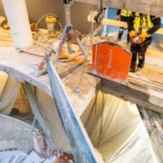 Opsætning af betonskærer